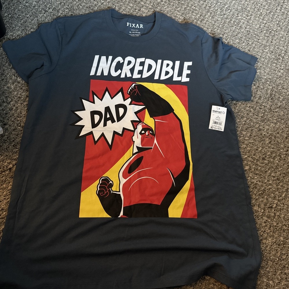 Pixar - Incredibles - Incredible Dad - T-Shirt - Men's Size XL